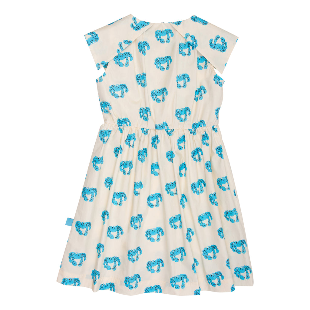 WYNKEN Sail Collar Sundress in Turquoise