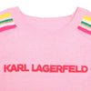 KARL LAGERFELD FW23 Cashmere Mix Pink Sweater