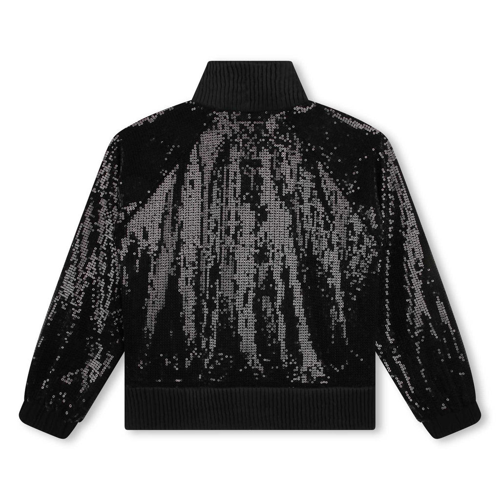 KARL LAGERFELD FW23 Sequined Bomber Jacket