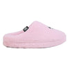 KARL LAGERFELD FW23 Faux Fur Pink Logo Mules Slippers