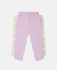 STELLA MCCARTNEY KIDS Girl Purple Joggers with Fringe