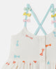 STELLA MCCARTNEY KIDS Bows Gauze Strappy Cami Dress