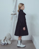 UNLABEL FW23 Serenity Dress with Bow in Black