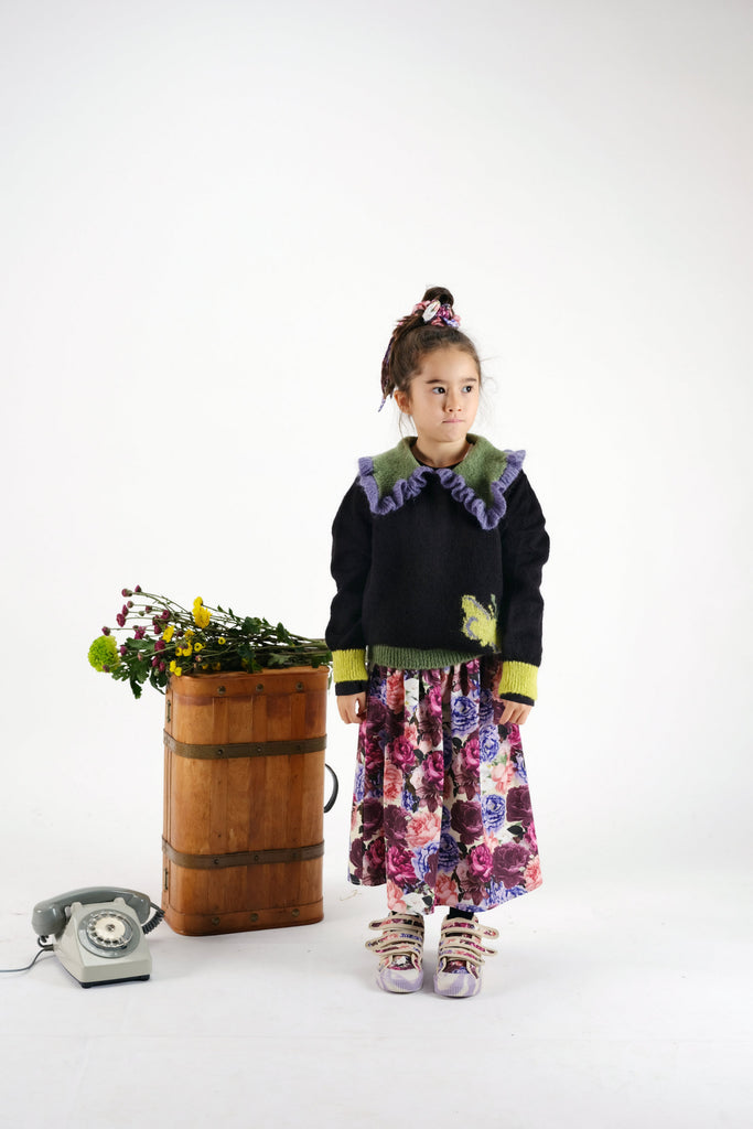 WOLF AND RITA "Bill & Tilda" Silvina Skirt in Wallpaper