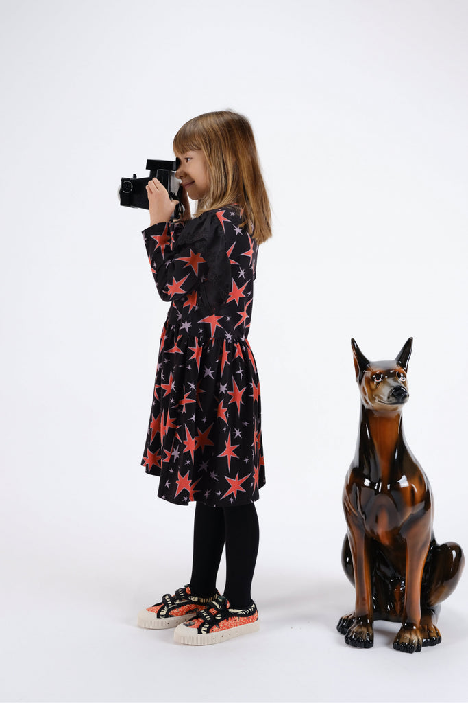 WOLF AND RITA "Bill & Tilda" Jacinta Dress in Starburst