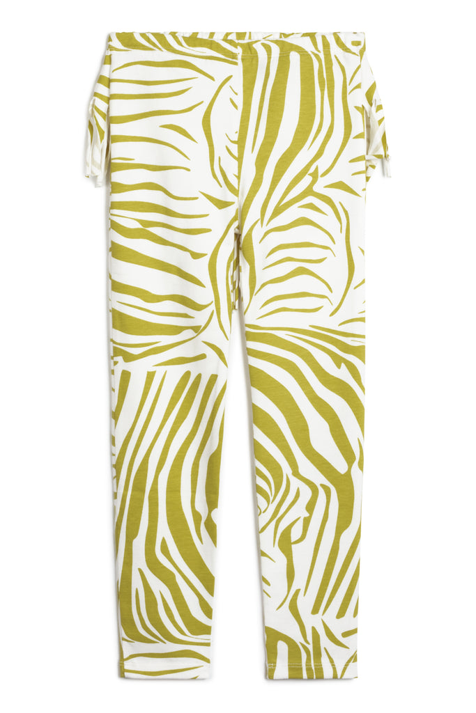 WOLF AND RITA "Bill & Tilda" Ana Leggings in Olive Zebra