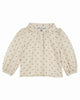 EMILE ET IDA AW23 Baby Cotton Blouse with Balloon Sleeve