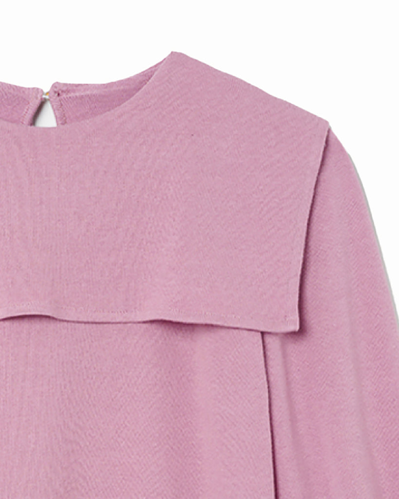 MY LITTLE COZMO "MANIFESTO n°1" Soft Knit Dress in Pink