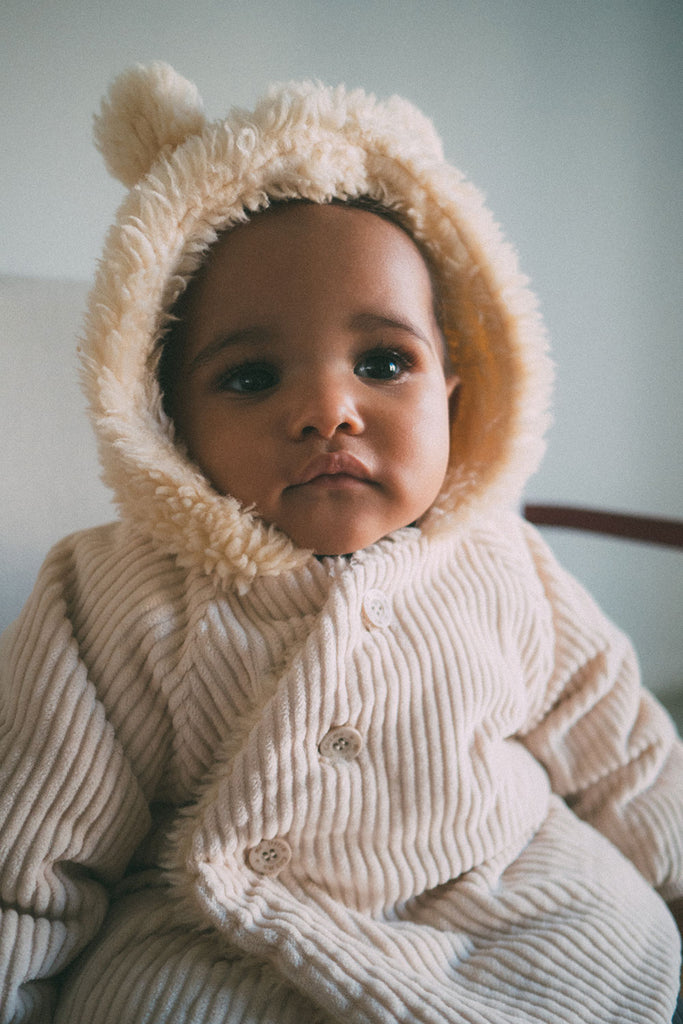 MY LITTLE COZMO "MANIFESTO n°1" Baby Organic Corduroy Coat