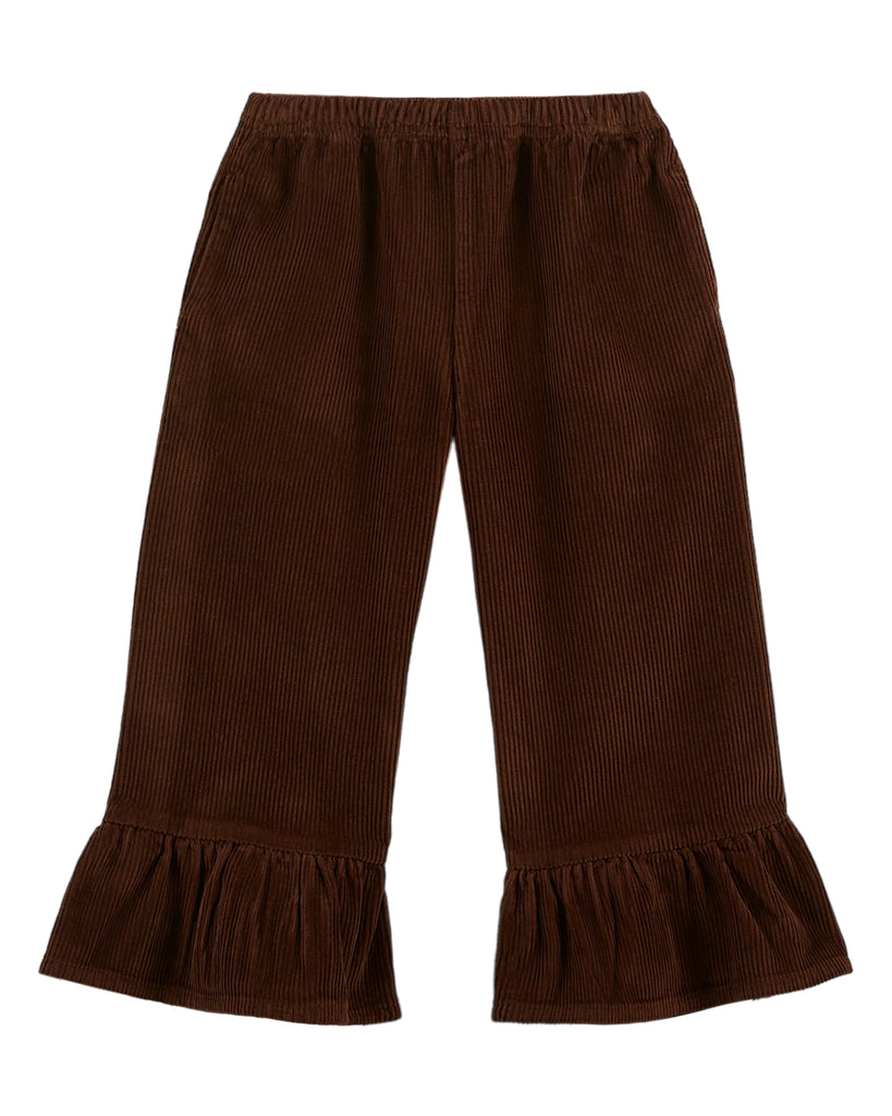 EMILE ET IDA AW24 Ruffled Corduroy Pants