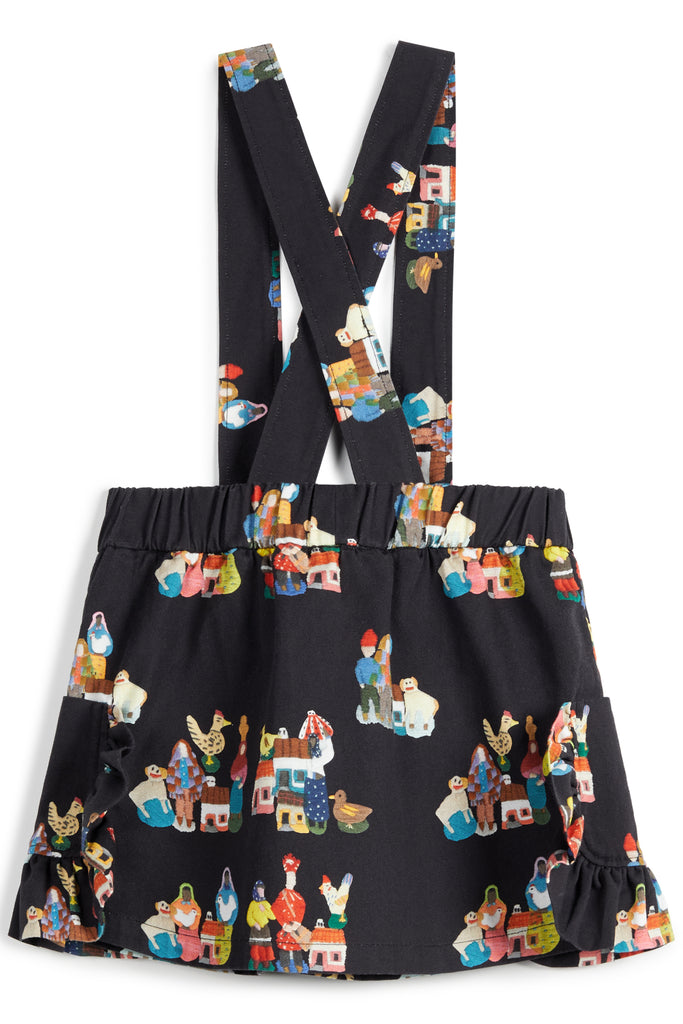 WOLF AND RITA  'Tales Of The Land And Sea'  CELINA FADO Mini Skirt with Suspenders