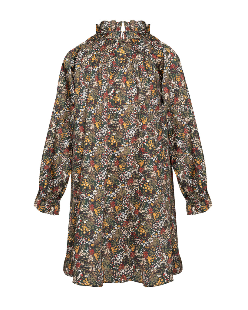 PAADE MODE "WINTER MEADOW" Cotton Dress in Micro Flora