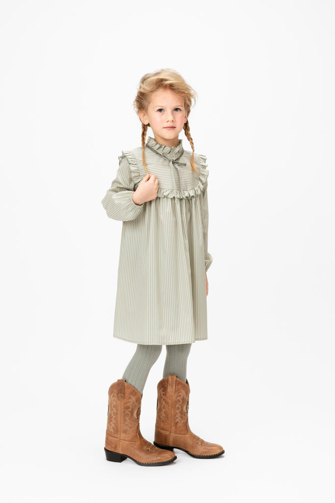 PAADE MODE "WINTER MEADOW" Cotton Dress in Angel