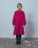 UNLABEL FW23 Sentimental Dress with Bow in Fuchsia