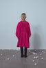 UNLABEL FW23 Sentimental Dress with Bow in Fuchsia