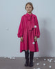 UNLABEL FW23 Sentimental Dress with Bow in Fuchsia