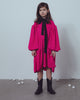 UNLABEL FW23 Surprise Dress with Contrast Bow in Fuchsia